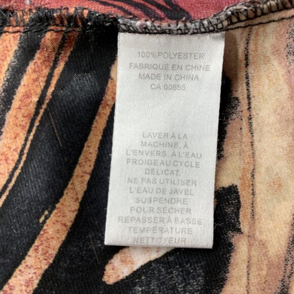 Reitmans Animal Print Tunic Size X-Small - Picture 7 of 9